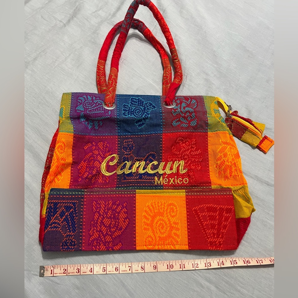 Colorful Cancun Tote Bag